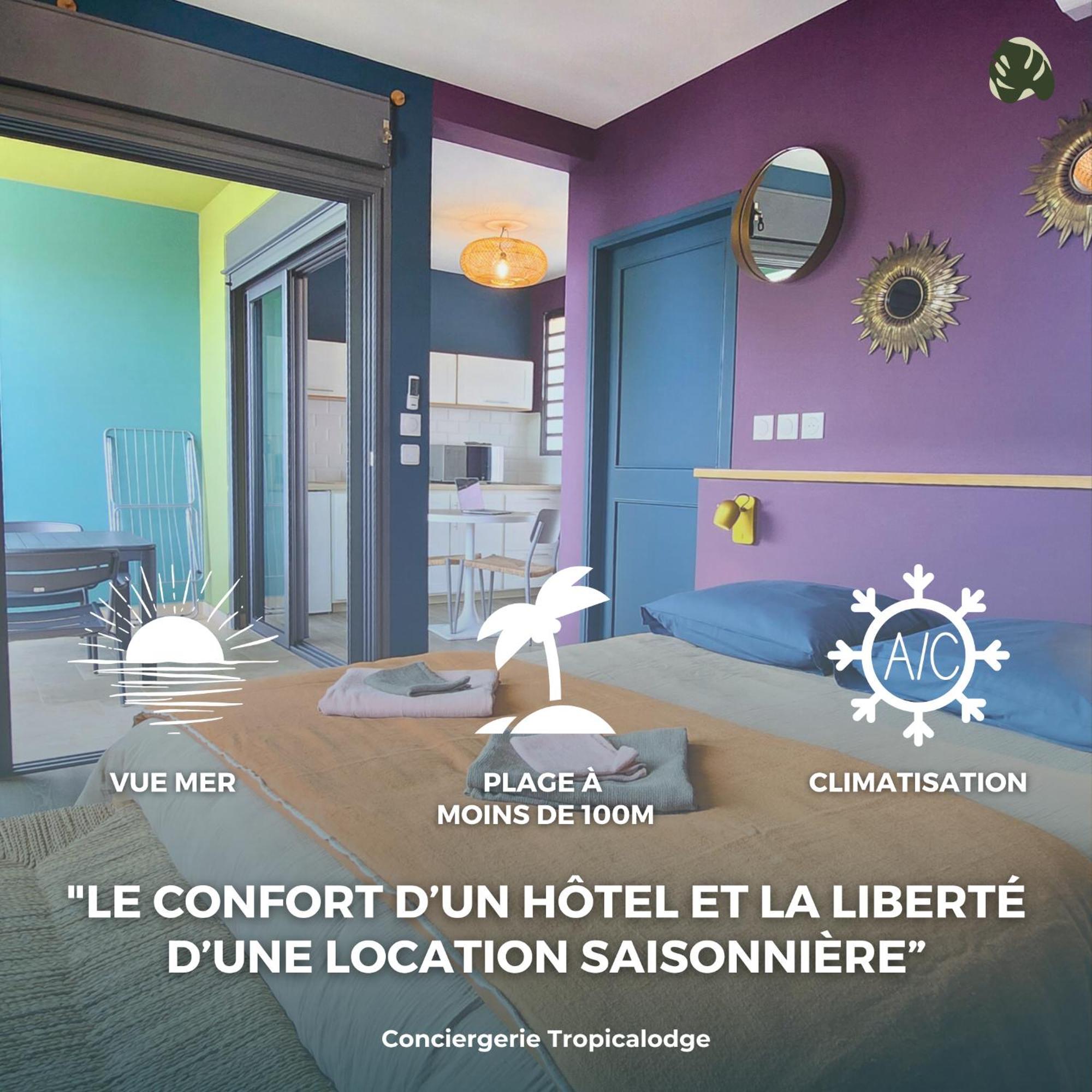 Ecrin De Mer Studios De Charme سانت بيير المظهر الخارجي الصورة